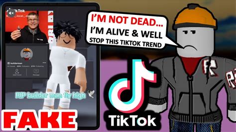 builderman died|did builderman from roblox die.